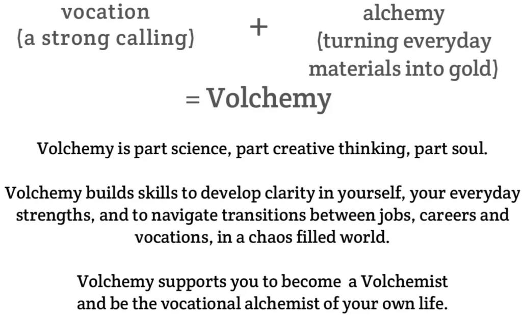 image of career counselling service Volchemy Careers - Vocation and alchemy create volchemy.