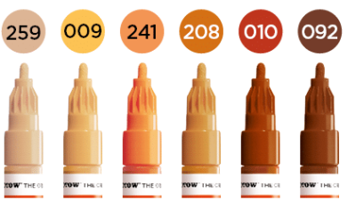 Molotow One4All Marker - Wood set - 2mm