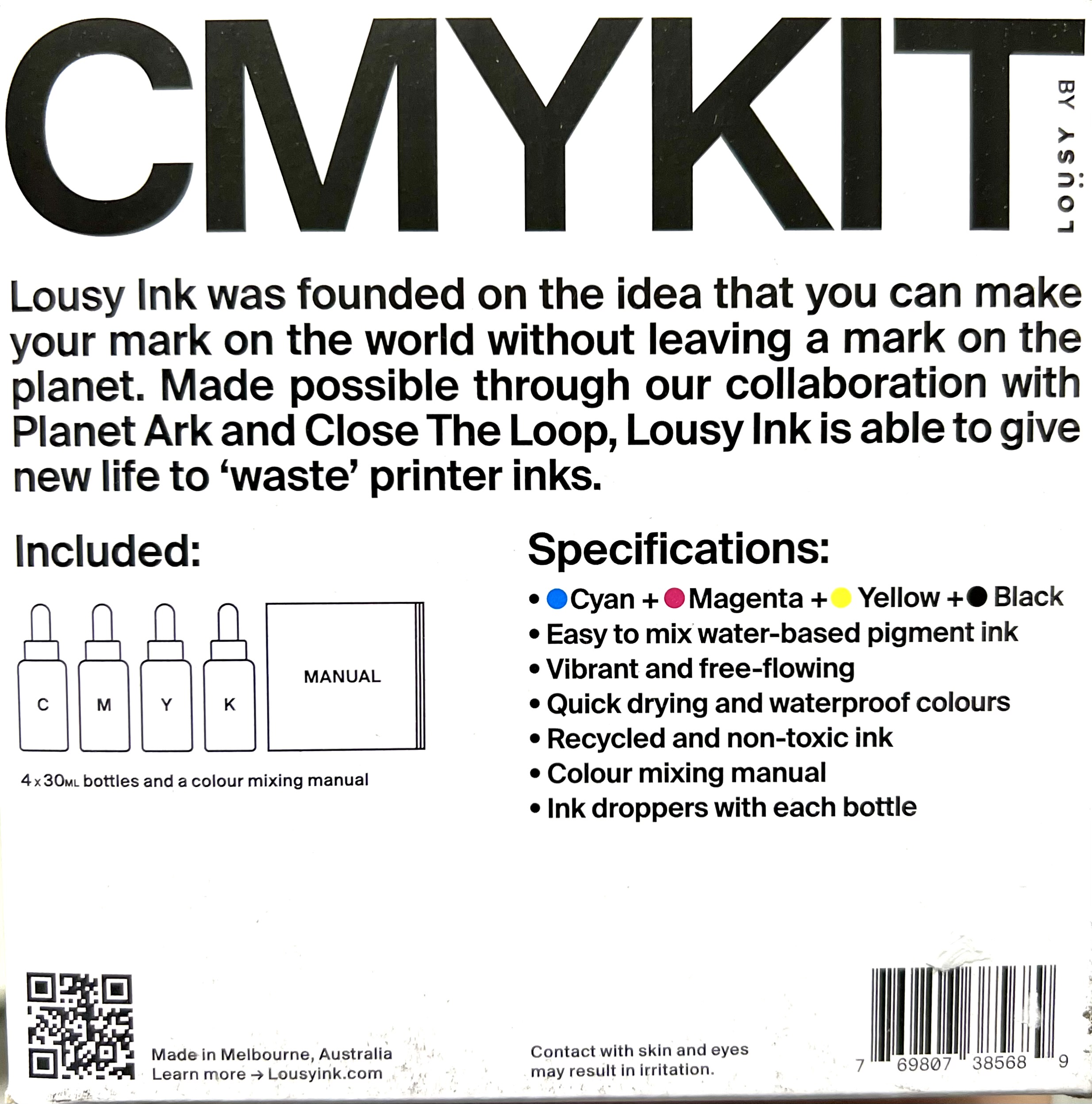 CMYKit - DIY Colour Mixing Kit by Lousy Ink - Recycled Ink - Image 6
