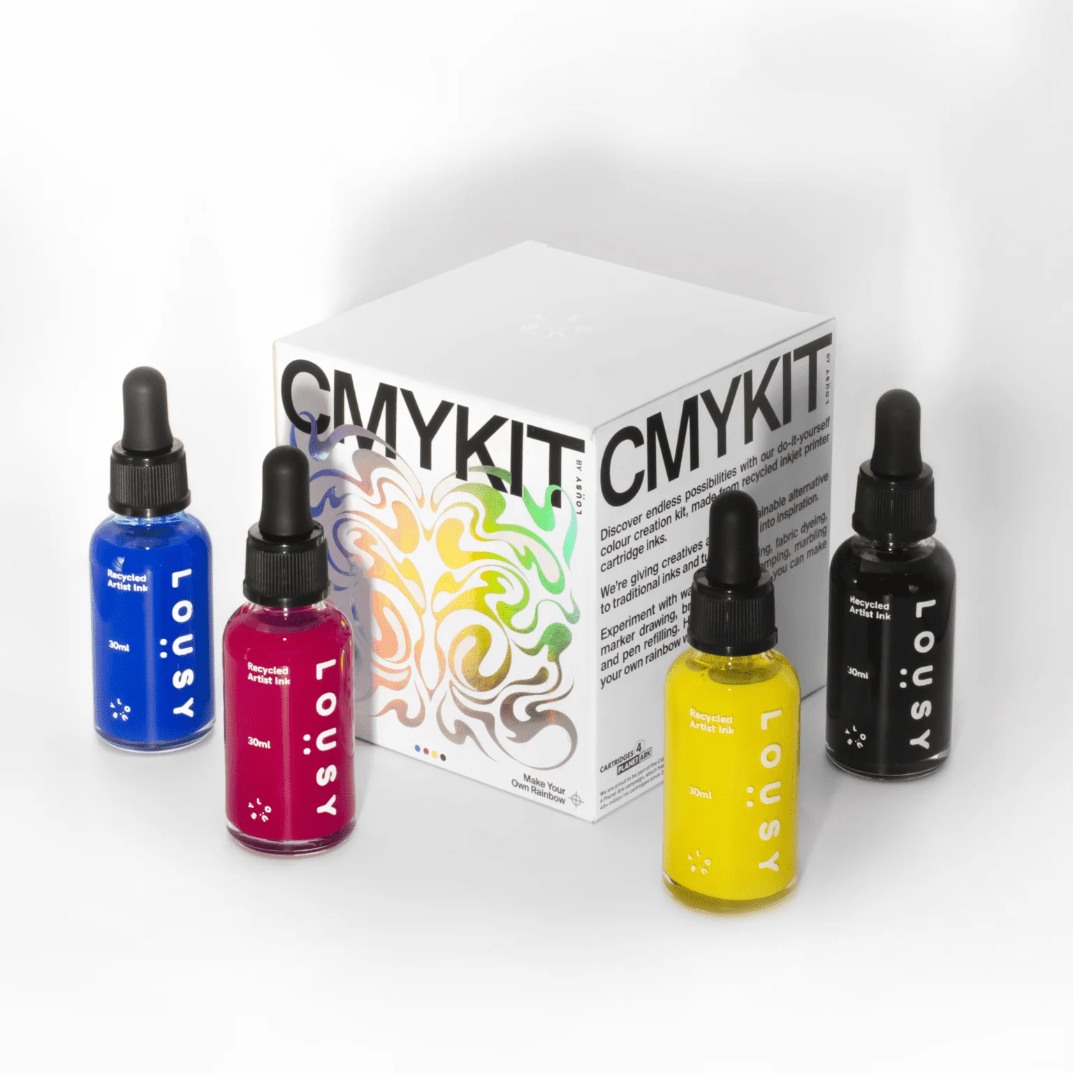 CMYKit - DIY Colour Mixing Kit by Lousy Ink - Recycled Ink - Image 2
